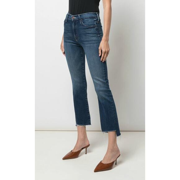 Mother denim The Insider Crop Step Fray Sweet and Sassy jeans - Picture 1 of 7